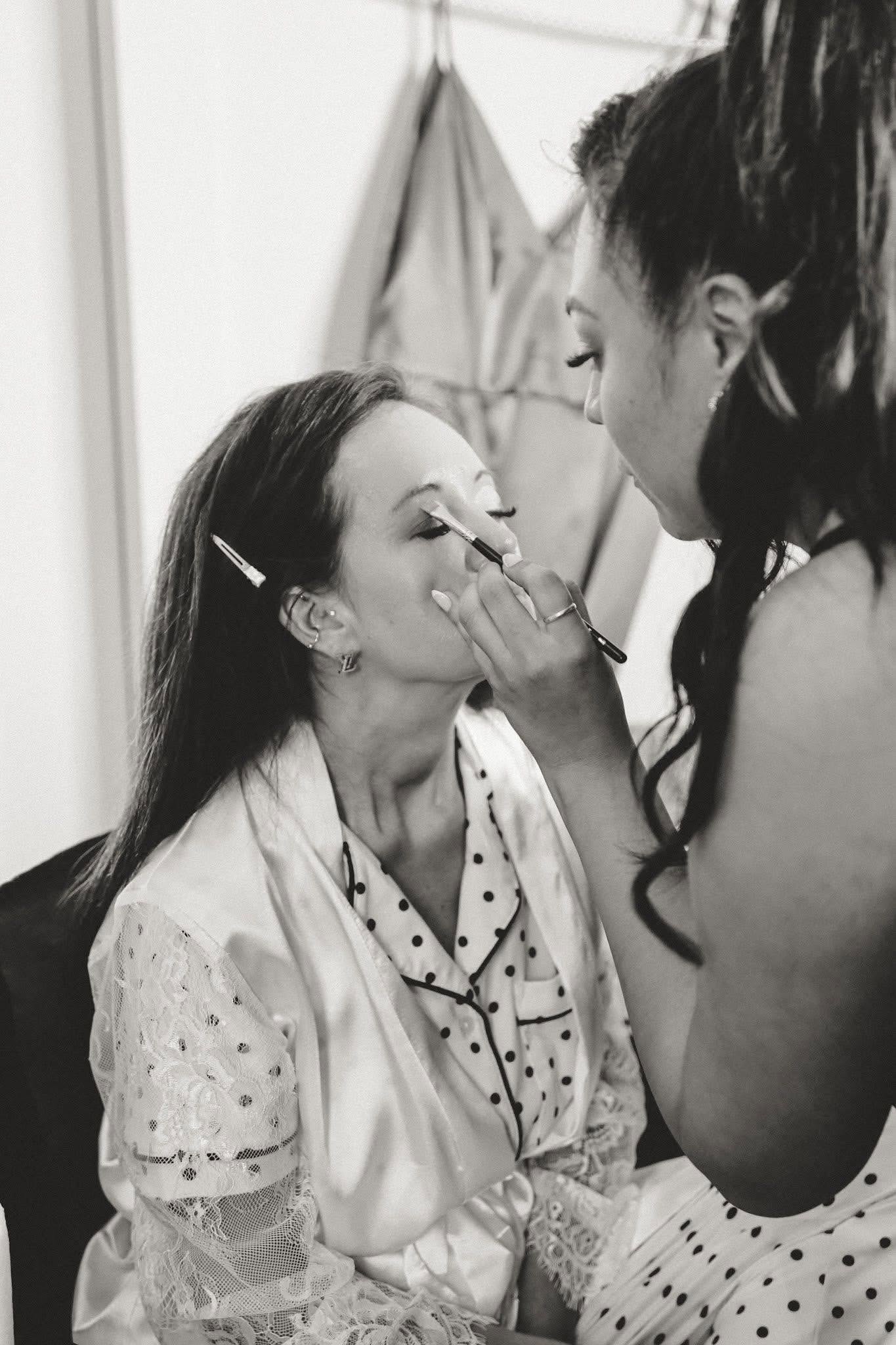 Beautiful Bridal Glow Closeup